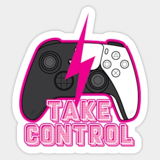 Take Control - Magenta Edition Sticker